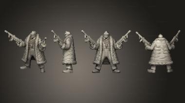 Military figurines Characters manduca da praia 3d model