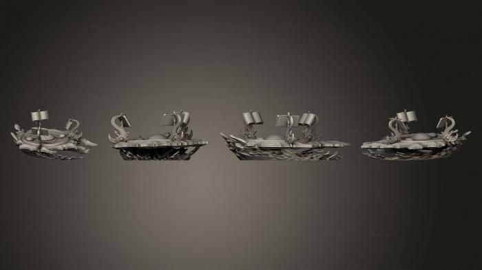 Military figurines (Chariot Body, STKW_4289) 3D models for cnc