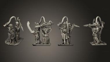 Military figurines Chariot Crew 03 3d model