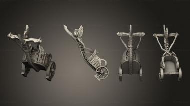 Military figurines Chariot Lich Without base 3d model