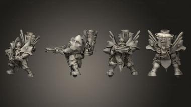 Military figurines Chromium Crusher 01 3d model