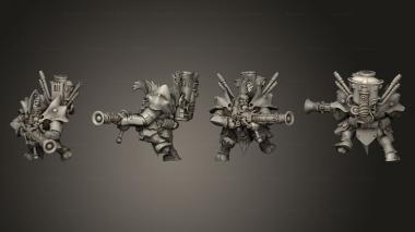 Military figurines Chromium Crusher 02 3d model