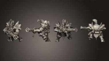 Military figurines Chromium Crusher 03 3d model