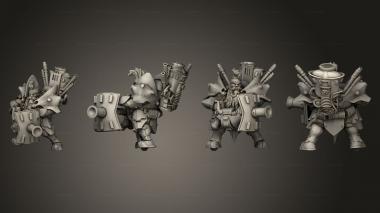 Military figurines Chromium Crusher 04 3d model