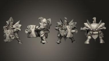 Military figurines Chromium Crusher 05 3d model
