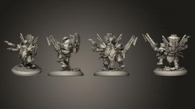 Military figurines Chromium Crusher 06 3d model