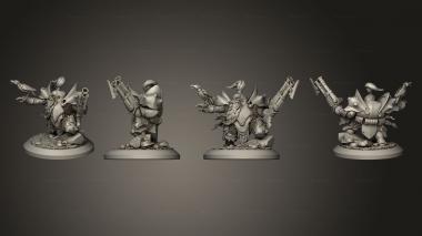 Military figurines Chromium Crusher 07 3d model