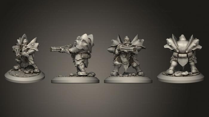 Military figurines (Chromium Crusher 08, STKW_4328) 3D models for cnc