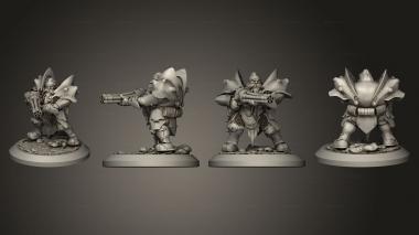 Military figurines Chromium Crusher 08 3d model
