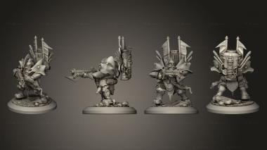 Military figurines Chromium Crusher 09 3d model