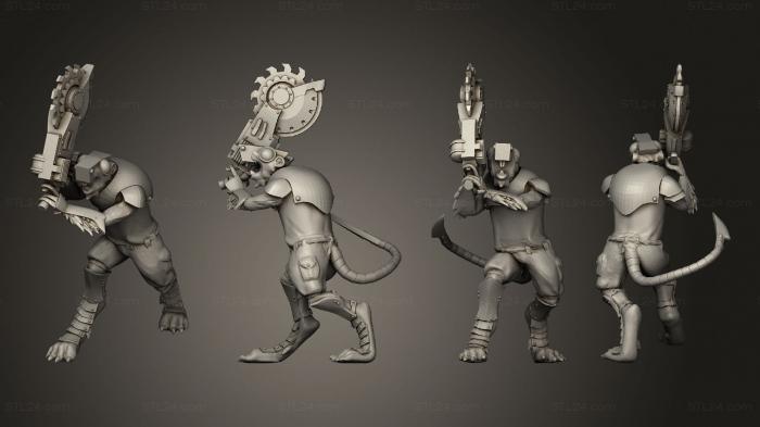 Military figurines (Clawpack Heavy 1, STKW_4348) 3D models for cnc