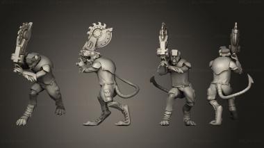 Military figurines Clawpack Heavy 1 3d model