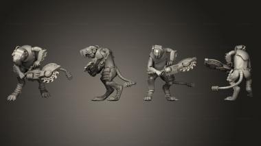 Military figurines Clawpack Heavy 2 3d model