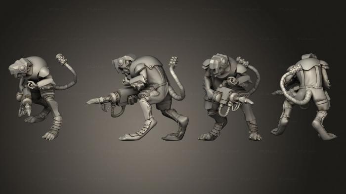 Military figurines (Clawpack Heavy 3, STKW_4350) 3D models for cnc