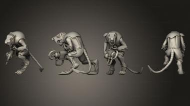 Military figurines Clawpack Heavy 5 3d model