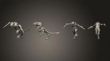 Military figurines Clawpack Melee V 2 3d model