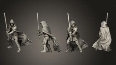 Military figurines Cloaked Grand Master 01 3d model