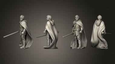 Military figurines Cloaked Grand Master 02 3d model