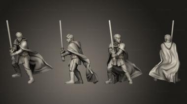 Military figurines Cloaked Grand Master 3d model