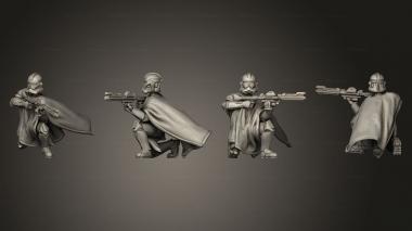 Military figurines Clone Head 1 002 3d model