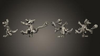 Military figurines Coin Base 02 3d model