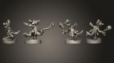 Military figurines Coin Base 03 3d model