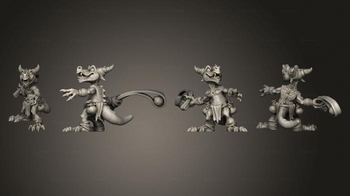 Military figurines (Coin Base 04, STKW_4400) 3D models for cnc