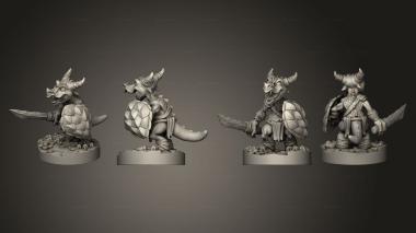 Military figurines Coin Base 17 3d model