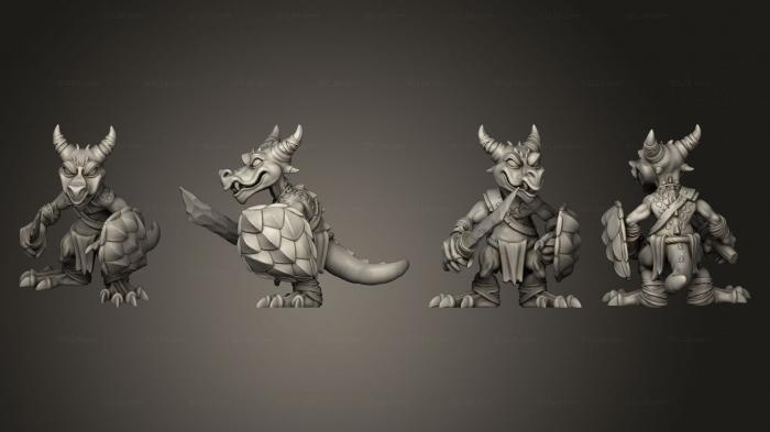 Military figurines (Coin Base 20, STKW_4416) 3D models for cnc