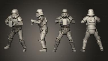 Military figurines Combat Authority Ordnance Operator 1 3d model
