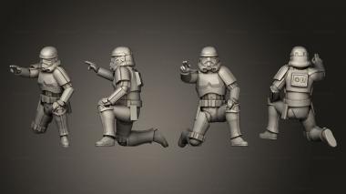 Military figurines Combat Authority Ordnance Operator 2 3d model