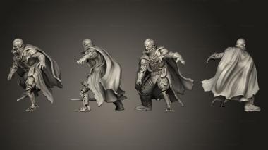 Military figurines Combat King of Ashes 3d model
