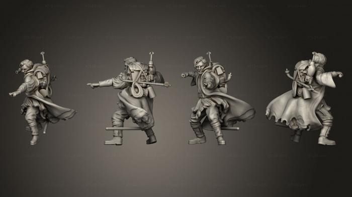 Military figurines (Combat Master Exiled, STKW_4456) 3D models for cnc