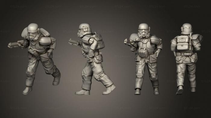 Military figurines (combat medic 2, STKW_4459) 3D models for cnc