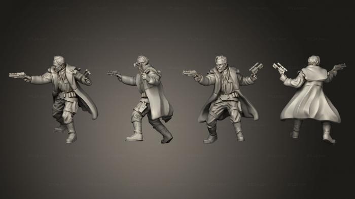 Military figurines (Combat Outlaw Mentor, STKW_4468) 3D models for cnc