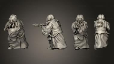 Military figurines Combat Pathfinder Hunter 3d model