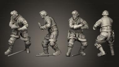 Military figurines Combat prodigal son ace 3d model