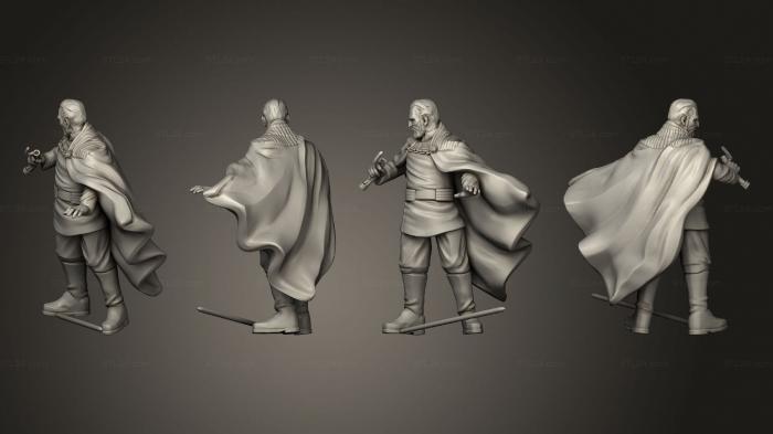 Military figurines (Combat Sinister Baron, STKW_4485) 3D models for cnc