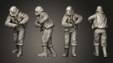 Military figurines Combat Spiderface Thug 3d model