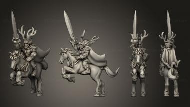 Military figurines command 1 3d model