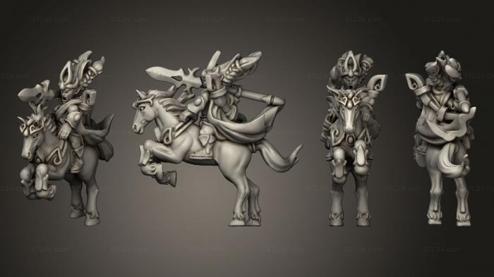 Military figurines (command 2, STKW_4514) 3D models for cnc