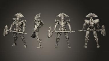 Military figurines Construct Guardian BOSS 3d model