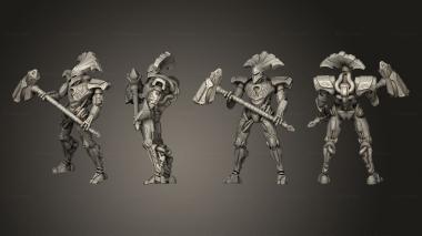Military figurines Construct Guardian C 3d model