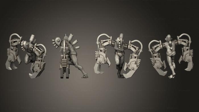 Military figurines (Convicted 1, STKW_4565) 3D models for cnc