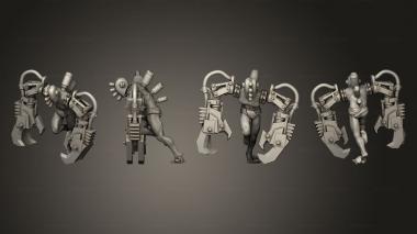 Military figurines Convicted 1 3d model