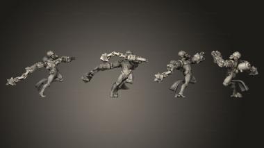 Military figurines Convicted 2 3d model