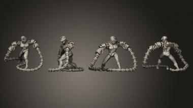 Military figurines Convicted 3 3d model