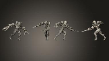 Military figurines Convicted 4 3d model