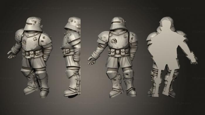 Military figurines (Corpse 1 002, STKW_4574) 3D models for cnc