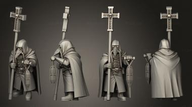 Military figurines Corpse 1 007 3d model